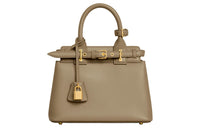 CELINE Soft Cow Leather Shoulder Bag Crossbody Bag Handbag Women's Tan