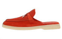 Loro Piana Wrap-toe Slippers Women's Red