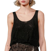 CHANEL SS24 Tank Tops Women's Black