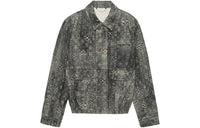 LOUIS VUITTON New Quarterly Products Of LV Denim Jacket Men's Gray