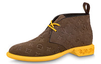 LOUIS VUITTON Formal Ankle Boots Men's Brown
