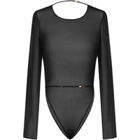 SAINT LAURENT Bodysuits Women's Black