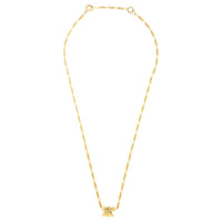 CELINE Gold-Plated Necklaces Women's Gold