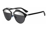 DIOR Metal Aviator Sunglasses Women's Black
