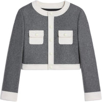 CELINE Brompton Jacket In Wool Cloth