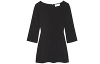SAINT LAURENT Long Sleeved Dresses Women's Black