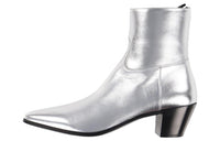 CELINE Ankle Boots Men's Silver