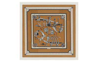 HERMES Shawls Women's Brown