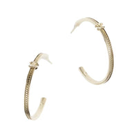 CHANEL Metal Earrings Women's Gold