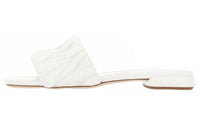 MIU MIU Slide Slippers Women's White