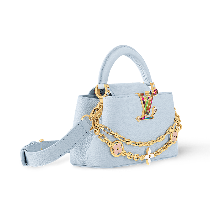 LOUIS VUITTON Lv X Tm Capucines East-West Mini