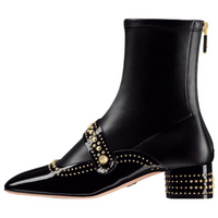DIOR Belle-D Ankle Boots 4cm Women's Black