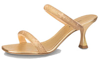 LOUIS VUITTON Sparkle Slide Slippers Women's Gold Child