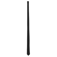 SAINT LAURENT Monogram Logo Patch Tie