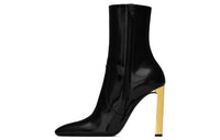 SAINT LAURENT Auteuil Pointed Toe Ankle Boots Women's