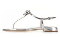 MIU MIU Strap Sandals Women's Silver