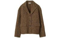 MIU MIU Coats Women's Olive Green