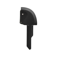 HERMES Palladium-Plated Brooches Men's Black