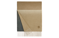 HERMES Knit Scarves Men's Camel