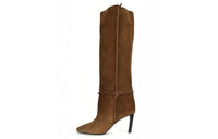 SAINT LAURENT Knee-high Boots Women's Brown
