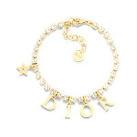DIOR Metal Bracelets Women's Gold