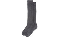 MIU MIU FW22 Knee High Socks Women's Gray