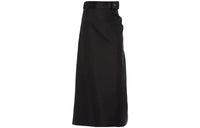 PRADA FW22 Casual Long Skirts Women's Black
