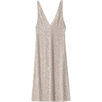 MIU MIU Sleeveless Dress Women's Silver