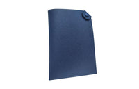 HERMES Tarmac Epsom Calfskin Passport Holder Small Size Unisex 7U Marine Blue