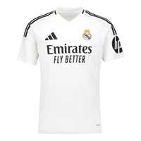adidas Real Madrid 24/25 Home Jersey Asia Sizing 'White Black' JX2136