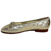 CHANEL Casual Single Shoes Women's Gold