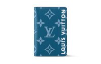 LOUIS VUITTON Pocket Organizer Atlantic Blue/Monogram