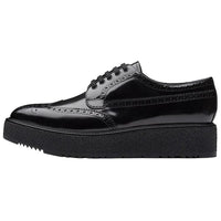 PRADA Platform Shoes Men's Black