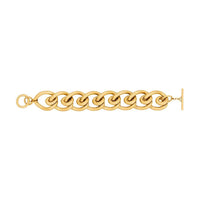 SAINT LAURENT Metal Bracelets Unisex Gold