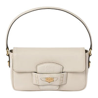 MIU MIU Penny Leather Shoulder Bag, Crossbody Bag, Handbag Regular Women's Chalk White