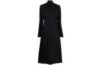 PRADA FW22 Long Sleeved Dress Women's Black