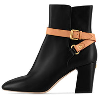 LOUIS VUITTON Parisienne Ankle Boots Women's Black