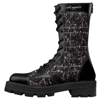 DIOR D Unit Ankle Boots Women's Black