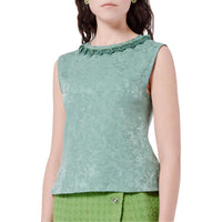 CHANEL FW24 Tank Tops Women's Light Green