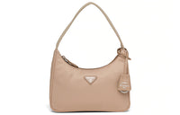 PRADA Nylon Hobo Bag Shoulder Bag Handbag Shoulder Bag Women's Cameo Brown