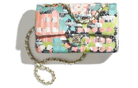 CHANEL Classic Flap CF Satin Shoulder Bag Crossbody Bag Women's Multicolor
