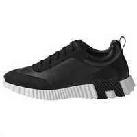 HERMES Bouncing Low-Top Casual Shoes Men's Black