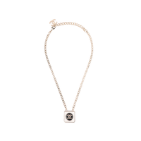 CHANEL Necklaces Women's Gold