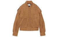 SAINT LAURENT Jackets Coats Women's Brown