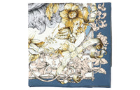 DIOR Silk Scarves Women's Blue