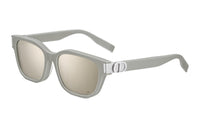 DIOR Acetate Irregular Shape Sunglasses Men's Beige