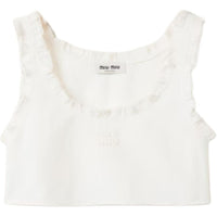 MIU MIU Tank Tops Women's White