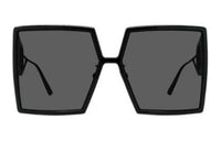 DIOR Square Sunglasses Women's Black