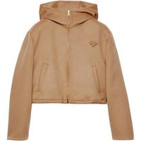 PRADA FW24 Jackets & Coats Women's Camel Brown