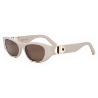 DIOR Rectangular Sunglasses Unisex Beige